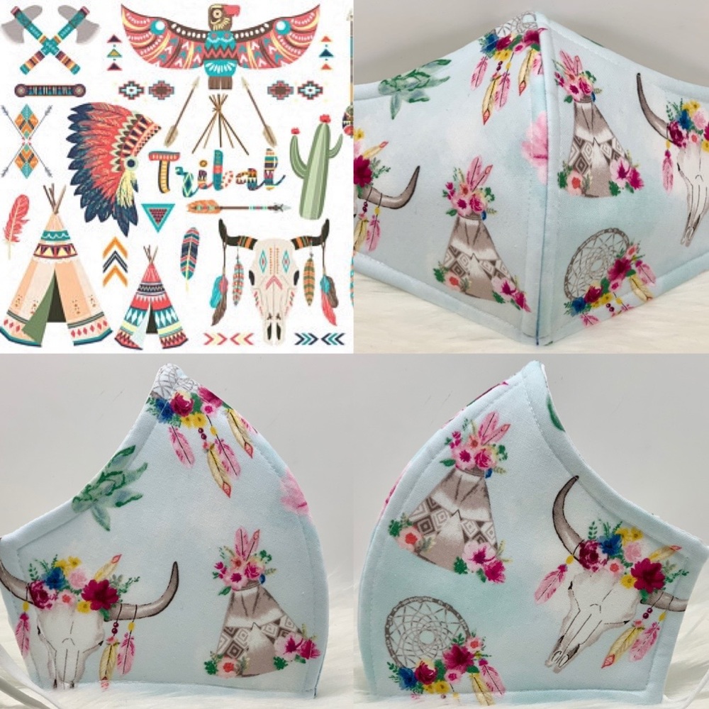 Native American adult face mask